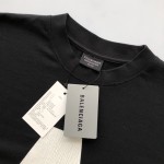 Balenciaga Music Archive Series Connected Long Sleeve T-shirt Oversized in Black