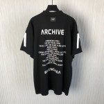 Balenciaga Music Archive Series Connected T-shirt Oversized in Black