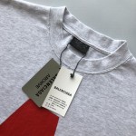 Balenciaga Music Archive Series Connected T-shirt Oversized in Grey