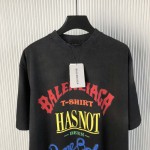 Balenciaga Not Been Done T-shirt Oversized in Black