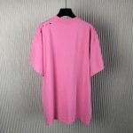 Balenciaga Not Been Done T-shirt Oversized in Pink