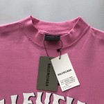 Balenciaga Not Been Done T-shirt Oversized in Pink