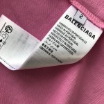 Balenciaga Not Been Done T-shirt Oversized in Pink