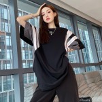 Balenciaga Sporty B Tracksuit T-shirt in Black