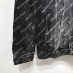 Balenciaga Year Of The Tiger Typo Jacket Large Fit in Black