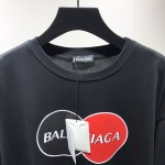 Balenciaga Uniform Large Fit T-shirt Black