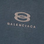 Balenciaga Unity T-shirt Large Fit in Navy 