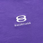 Balenciaga Unity T-shirt Large Fit in Purple 