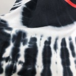 Balenciaga Valentine's Day 22 Tie-dye Rib Triangle T-shirt Oversized in Black