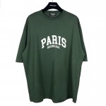 Balenciaga Cities Paris T-shirt Medium Fit in Green