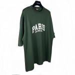 Balenciaga Cities Paris T-shirt Medium Fit in Green