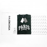 Balenciaga Cities Paris T-shirt Medium Fit in Green