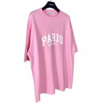 Balenciaga Cities Paris T-shirt Medium Fit in Pink