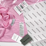 Balenciaga Cities Paris T-shirt Medium Fit in Pink