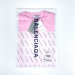 Balenciaga Cities Paris T-shirt Medium Fit in Pink