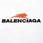 Balenciaga Year Of The Tiger T-shirt Medium Fit in White