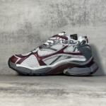 Balenciaga Runner Sneaker in Grey / Wine Red