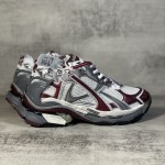 Balenciaga Runner Sneaker in Grey / Wine Red