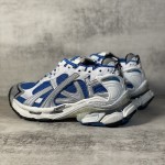 Balenciaga Runner Sneaker in White / Blue