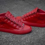 Balenciaga Arena High Sneakers Red