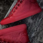 Balenciaga Arena High Sneakers Red