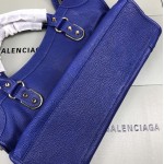 Balenciaga Classic City Shoulder Bag Electric Blue