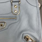 Balenciaga Classic City Shoulder Bag Light Blue