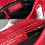 Balenciaga Classic City Shoulder Bag Red/Gold