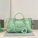 Balenciaga Le City Medium Bag in Green