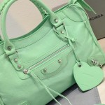 Balenciaga Le City Medium Bag in Green