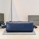 Balenciaga Le City Medium Bag in Dark Blue