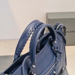 Balenciaga Le City Medium Bag in Dark Blue