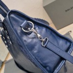 Balenciaga Le City Medium Bag in Dark Blue