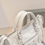 Balenciaga Le City Medium Bag in White