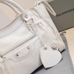 Balenciaga Le City Medium Bag in White