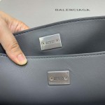 Balenciaga Rodeo Medium Handbag in Grey / Silver Hardware