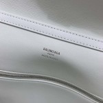 Balenciaga Rodeo Medium Handbag in White / Silver Hardware