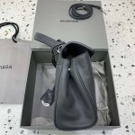 Balenciaga Rodeo Mini Handbag in Grey / Silver Hardware