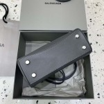 Balenciaga Rodeo Mini Handbag in Grey / Silver Hardware