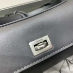 Balenciaga Rodeo Mini Handbag in Grey / Silver Hardware