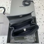 Balenciaga Rodeo Mini Handbag in Grey / Silver Hardware