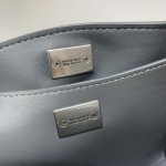 Balenciaga Rodeo Mini Handbag in Grey / Silver Hardware