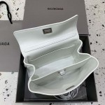 Balenciaga Rodeo Mini Handbag in White / Silver Hardware