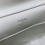 Balenciaga Rodeo Mini Handbag in White / Silver Hardware