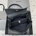 Balenciaga Rodeo Small Handbag in Grey / Silver Hardware