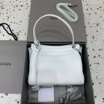 Balenciaga Rodeo Small Handbag in White / Silver Hardware