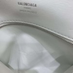 Balenciaga Rodeo Small Handbag in White / Silver Hardware