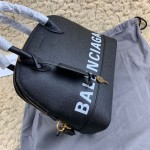 Balencaiag Ville Medium Top Handle Bag Black