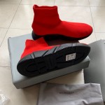 Balenciaga Speed Sneakers Red with Black