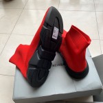 Balenciaga Speed Sneakers Red with Black